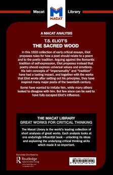 Analysis of T.S. Eliot's The Sacred Wood