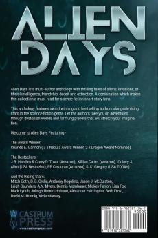 Alien Days Anthology: A Science Fiction Short Story Collection: A Science Fiction Short Story Collection (The Days Series Book 2)