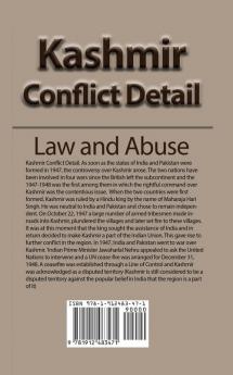 Kashmir Conflict Detail: Law and Abuse