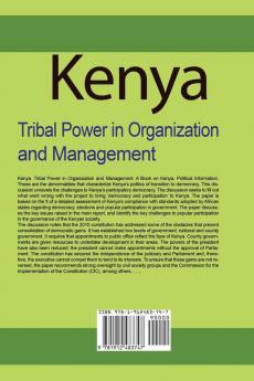 Kenya: Tribal Power in Organization and Management