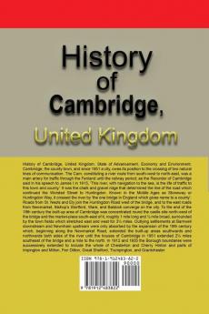 History of Cambridge United Kingdom: State of Advancement Economy and Environment