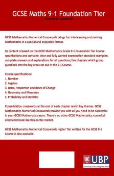 GCSE Mathematics Numerical Crosswords Foundation Written for the GCSE 9-1 Course