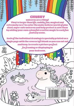 Save The Chubby Unicorn Colouring Book