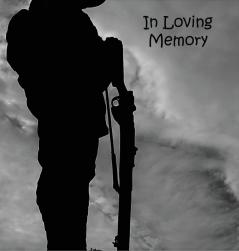 Soldier at War Fighting Hero In Loving Memory Funeral Guest Book Wake Loss Memorial Service Love Condolence Book Funeral Home Combat ... Battle and In Memory Guest Book (Hardback)