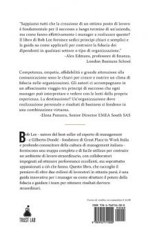 I Principi della Fiducia: Come i migliori manager internazionali creano un Great Place to Work (Italy Edition)