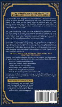 Wicca Book of Crystal Spells: A Beginner's Book of Shadows for Wiccans Witches and Other Practitioners of Crystal Magic