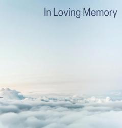 Memorial Guest Book (Hardback cover): Memory book comments book condolence book for funeral remembrance celebration of life in loving memory ... guest book memorial service guest book