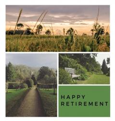 Happy Retirement Guest Book (Hardcover): Guestbook for retirement message book memory book keepsake retirement book to sign