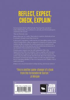 Reflect Expect Check Explain: Sequences and behaviour to enable mathematical thinking in the classroom