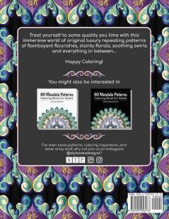 100 Fancy Patterns Adult Coloring Book
