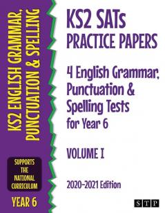 KS2 SATs Practice Papers 4 English Grammar Punctuation and Spelling Tests for Year 6