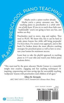 Playful Preschool Piano Teaching