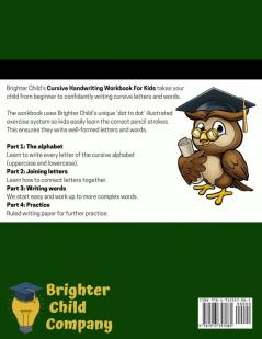 Cursive Handwriting Workbook For Kids