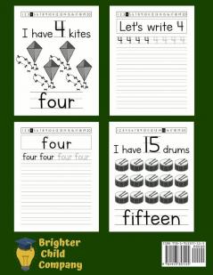 Number Tracing Book for Preschoolers: Trace Numbers Practice Workbook & Math Activity Book (Pre K Kindergarten and Kids Aged 3-5)