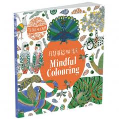 Colour Me Calm: Feathers and Fur Mindful Colouring