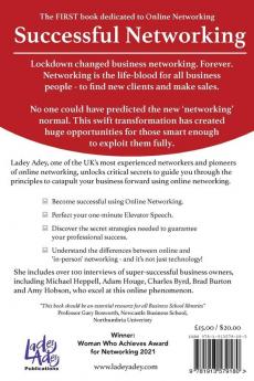 Successful Business Networking Online: Increase Your Marketing Leadership and Entrepreneurship through Online Connections (Successful Business ... Entrepreneurship through online connections)