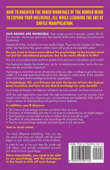 Psychology 101: Learn How to Read Minds Win People & Influence Anyone with Hypnotism Deception and Covert Neuro-Linguistic Programming