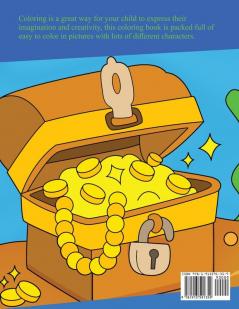 Pirate Coloring Fun: Kids Coloring Book