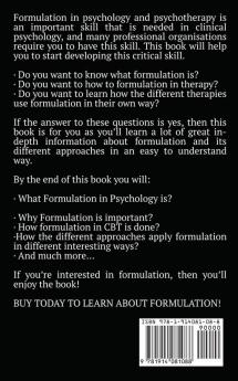 Formulation in Psychotherapy: 20 (Introductory)