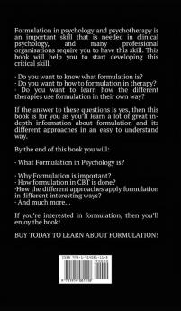 Formulation in Psychotherapy: 20 (Introductory)