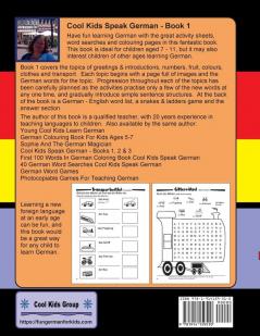 Cool Kids Speak German - Book 1