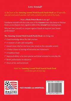 The Amazing Arsenal Word Search Puzzle Book