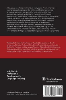 Insights into professional development in language teaching (Language Teaching Insights)