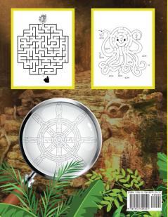 Mazes For Kids Ages 4-8: Maze Activity Book 4-6 6-8 Games Puzzles and Problem-Solving for Children