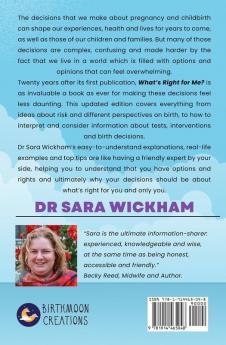 What's Right For Me?: Making decisions in pregnancy and childbirth