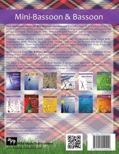 Easy Traditional Duets for Mini-Bassoon and Bassoon: 32 traditional melodies arranged for two adventurous early grade players.