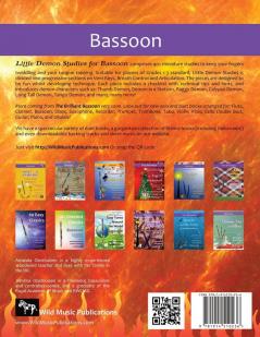 Little Demon Studies for Bassoon: 40+ fun studies with tips and tricks - ideal for practising vent keys breath control and articulation.