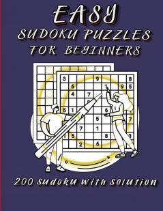 Easy Sudoku Puzzles For Beginners: Very Easy Sudoku 9x9 Logic Puzzles For Teens Adults and Seniors Great Gift for Friends and Family