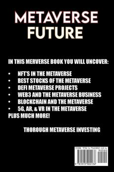 Metaverse Investing Beginners to Advance Invest in the Metaverse;  Cryptocurrency NFT (non-fungible tokens) Crypto Art Bitcoin Virtual Land Stocks DEFI Trading ETF 5G Web3 & Blockchain Technology