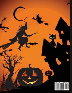 Halloween Coloring and Handwriting Book for Kids: Preschool Practice Handwriting