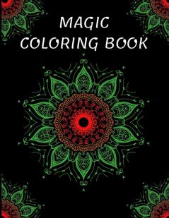 Magic Coloring Book: Stress Relief Relaxation Time