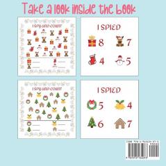 I Spy & Count Christmas: A Fun Guessing Game Activity Book for Toddlers and Preschoolers