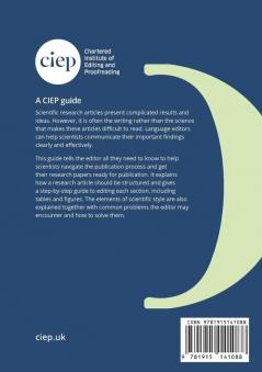 Editing Scientific and Medical Research Articles