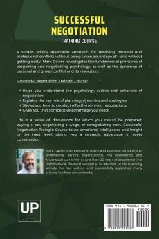SUCCESSFUL NEGOTIATION TRAINING COURSE