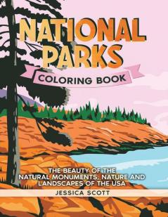 National Parks Coloring Book