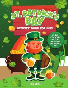 St. Patrick's Day Activity Book for Kids