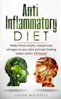 Anti-Inflammatory Diet: Make these simple inexpensive changes to your diet and start feeling better within 24 hours!