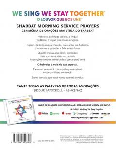 We Sing We Stay Together: Shabbat Morning Service Prayers (PORTUGUESE BRA): O Louvor Que Nos Une: Cerimonia De Oracoes Matutina Do Shabbat