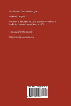 Le Nouveau Testament Bilingue Francais - Anglais