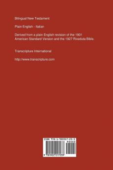 Bilingual New Testament Plain English - Italian
