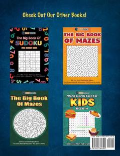 The Big Book Of Mazes 200 Fun And Challenging Mazes For Stress Relief & Relaxation - For Teens & Adults