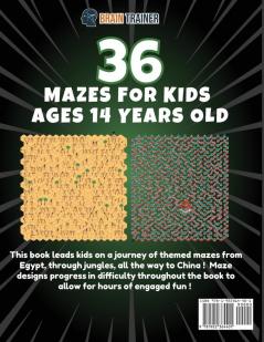3D Mazes for Kids 14 Year Old Edition - Fun Activity Book of Mazes for Girls and Boys (Ages 14)