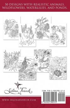 Animals and Flowers Minis - Pocket Sized Coloring Book