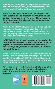 Athlete Finance: An Athlete's Guide to Financial Planning Managing Cash Flow Avoiding Debt Smart Investing and Retirement Planning