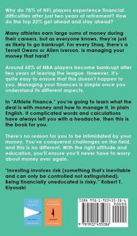 Athlete Finance: An Athlete's Guide to Financial Planning Managing Cash Flow Avoiding Debt Smart Investing and Retirement Planning