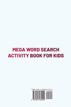 Mega Word Search Activity Book for Kids: 300+ Word Search Puzzles for Kids